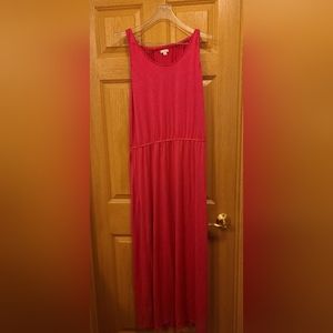 GAP pink Maxi Dress